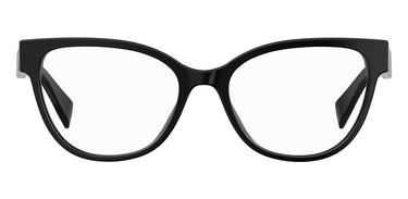 Premium Women Moschino Eyeglasses: MOS509 - Black - SpecSMART Eye Clinic (Front View)